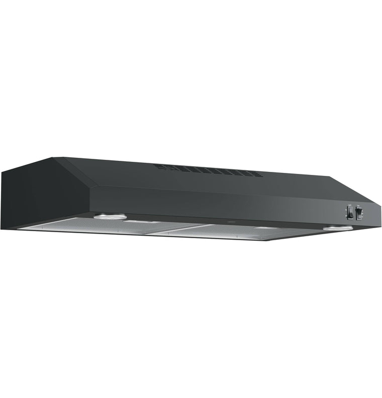 GE JVX5305DJBB 30×22 Under The Cabinet Range Hood – Black