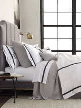 Matouk Lowell Duvet, King – Blue