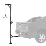 Kill Shot DEER-HOIST-SWIVEL Deluxe Hitch-Mounted Deer Hoist with Swivel u0026 Gambrel – 500 lb.