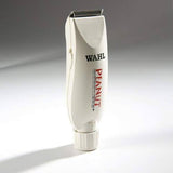 Wahl Professional Peanut Cordless Clipper/Trimmer White Great On-The-Go #8663
