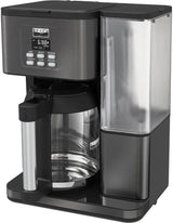 Bella Pro Series – 18-Cup Coffee Maker – Black Stainless Steel