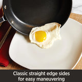 All-Clad E7853364 HA1 Hard Anodized Nonstick Dishwasher Safe PFOA Free Saute Pan Cookware, 4-Quart, Black