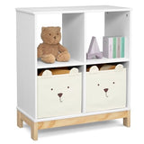 GAP babyGap Tate 4-in-1 Convertible Crib – Greenguard Gold Certified, Bianca White/Natural