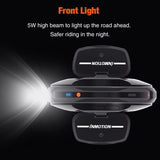 InMotion V8F Electric Unicycle 16 Inch Wheel 21.8 mph 35 Miles Mileage Self-Balancing Electric Scooter for Adults, Colorful Atmosphere Lamp, Built-in Speaker (US Plug)