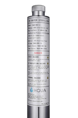 HQUA-OWS-12 Ultraviolet Water Purifier Sterilizer Filter for Whole House 12GPM 110V 40W Model HQUA-UV-12GPM + 1 Extra UV Tube